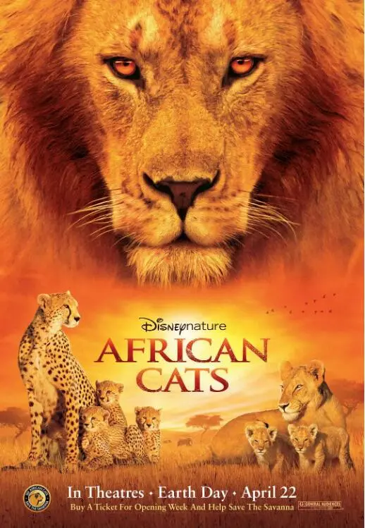 《非洲猫科：勇气国度》：感受野性呼唤，见证生命的力量与自然的壮美